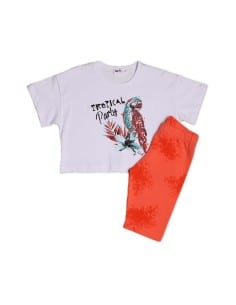 Nek KidsWear Παιδικό Σετ Κολάν 2τμχ Λευκό