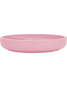 FREEON Πιάτο Σιλικόνης Με Χωρίσματα Pink 2