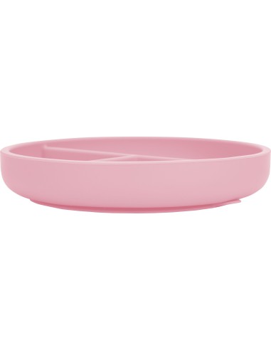 FREEON Πιάτο Σιλικόνης Με Χωρίσματα Pink