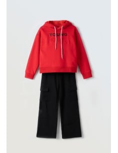 EBITA FASHION Παιδικό Σετ Φόρμα 2τμχ Κόκκινο