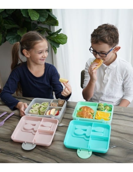 MELII Διώροφο Bento Box – Δοχείο Φαγητού Βεραμάν