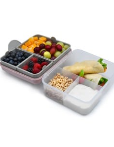 MELII Διώροφο Bento Box – Δοχείο Φαγητού Ροζ 2