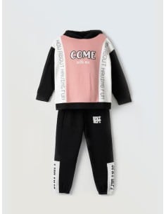 EBITA FASHION Παιδικό Σετ Φόρμα 2τμχ Ροζ