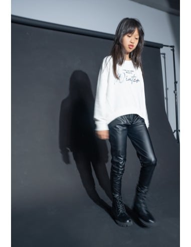 EBITA FASHION Παιδικό Σετ Κολάν 2τμχ Εκρού