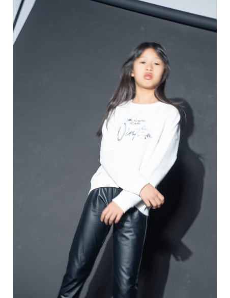 EBITA FASHION Παιδικό Σετ Κολάν 2τμχ Εκρού
