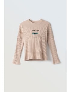 EBITA FASHION Παιδική Μπλούζα Μακρυμάνικη Μπεζ