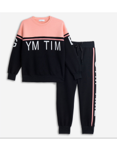 FUNKY FOR BABY Παιδικό Σετ Φόρμα 2τμχ Ροζ
