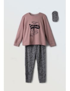 EBITA FASHION Παιδικό Σετ Πιτζάμα 3τμχ Ροζ
