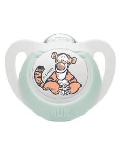NUK Star Πιπίλα Σιλικόνης Λευκό 0-6m 1τμχ