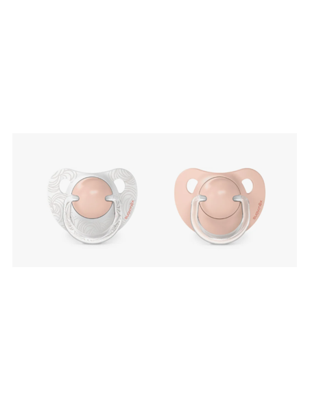 SUAVINEX Πιπίλα Σιλικόνης Anatomical Sx Pro 2τμχ Dreams Pink 6-18m