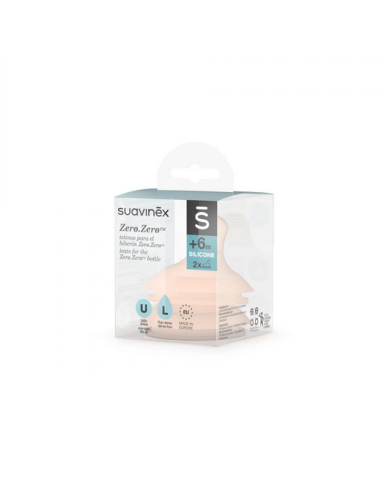SUAVINEX Θηλή Σιλικόνης Anti Colic Zero 2τμχ...