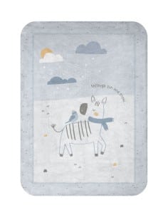 KIKKA BOO Κουβέρτα Αγκαλιάς & Λίκνου Stripy Friends...