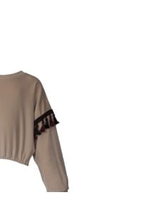 M&B Fashion Μπλούζα Εκρού 2