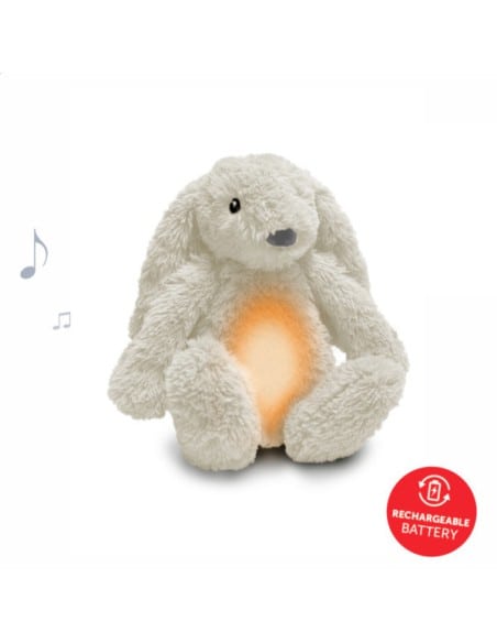 ZAZU Ro Rabbit Ζωάκι με Λευκούς Ήχους, Φως και Αισθητήρα Κλάματος Επαφορτιζόμενο