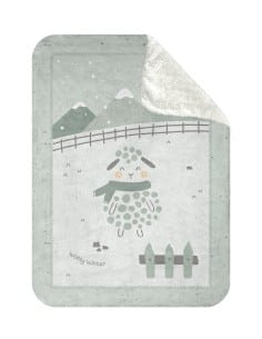 KIKKA BOO Κουβέρτα Αγκαλιάς & Λίκνου Sleepy Sheep Sherpa...