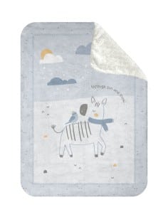 KIKKA BOO Κουβέρτα Αγκαλιάς & Λίκνου Stripy Friends...