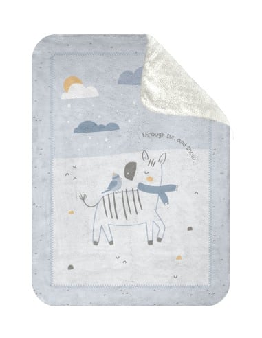 KIKKA BOO Κουβέρτα Αγκαλιάς & Λίκνου Stripy...