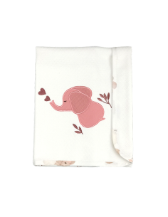 BABY STAR Πάνα Πικέ Ρέλι Elephant 90cm x 90cm