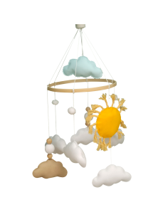 BABY STAR Διακοσμητικό Μόμπιλε Συννεφακια Air Balloon