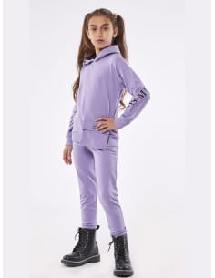EBITA FASHION Παιδικό Σετ Φόρμα 2τμχ Μωβ