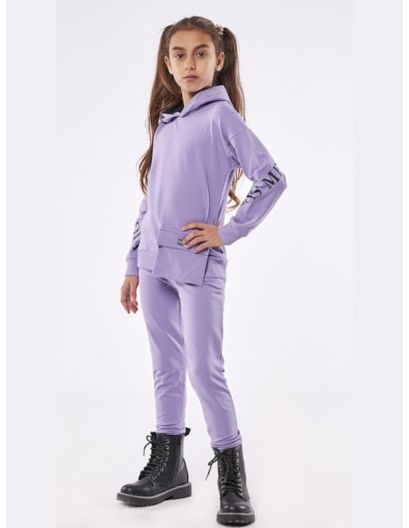 EBITA FASHION Παιδικό Σετ Φόρμα 2τμχ Μωβ