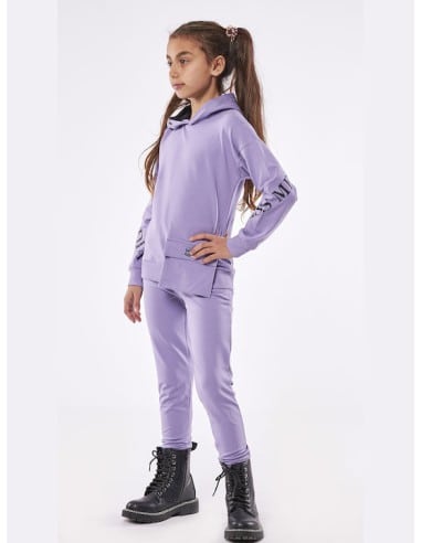 EBITA FASHION Παιδικό Σετ Φόρμα 2τμχ Μωβ
