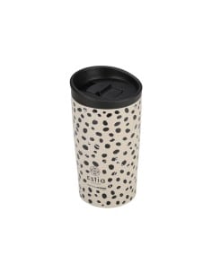 ESTIA Θερμός Travel Mug Save The Aegean Leopard Taupe 350ml 2