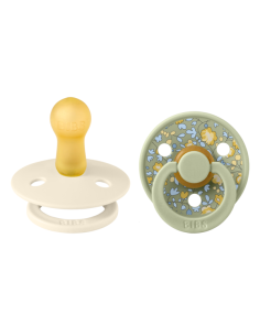 BIBS Πιπίλες X Liberty Round Latex 2pack Eloise Sage Mix No2
