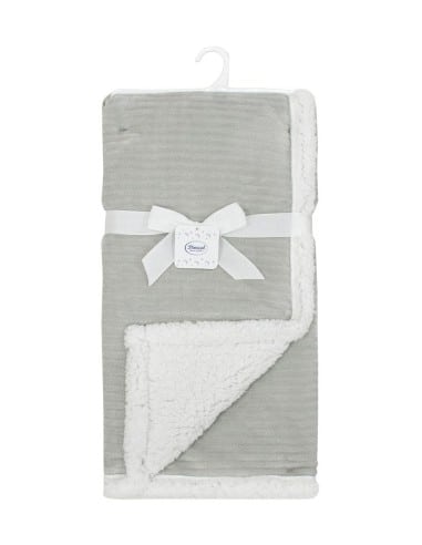 Dim Βρεφική Κουβέρτα Αγκαλιάς Grey 75X100cm