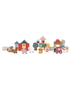 FREEON Ξύλινα Ταβλάκια Farm Animals 12m+