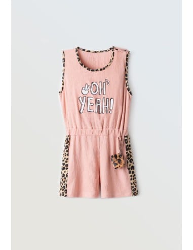 EBITA FASHION Παιδικό Ολόσωμο Σορτς Ροζ