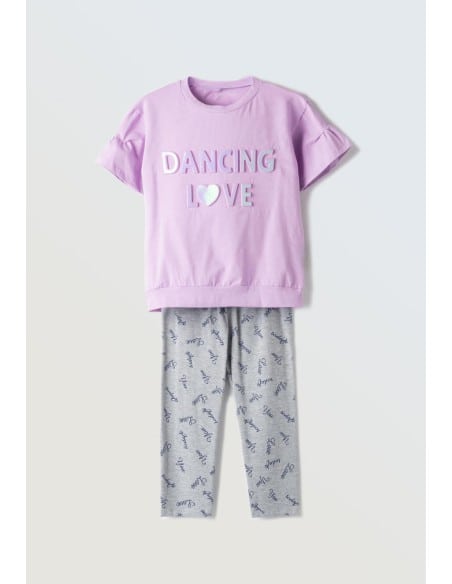 EBITA FASHION Παιδικό Σετ Κολάν 2τμχ Λιλά