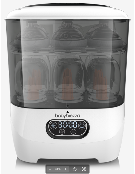Baby Brezza Αποστειρωτής Στεγνωτήρας One Step Sterilizer Dryer Advanced