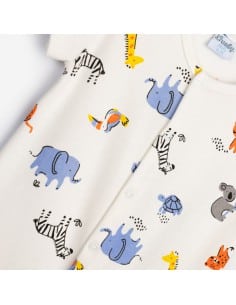 FUNY FOR BABY Βρεφικό Φορμάκι Εκρού 2