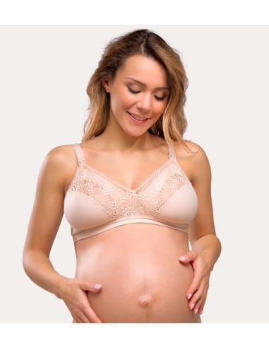 CARRIWELL Σουτιέν Θηλασμού Soft as Silk Rose Beige