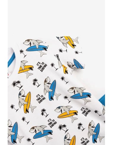FUNKY FOR BABY Παιδικό Σετ Βερμούδα Μακό 2τμχ...