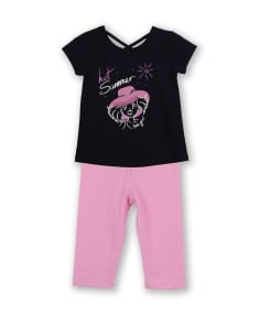 NEK KIDSWEAR Παιδικό Σετ Κολάν 2τμχ Μαύρο