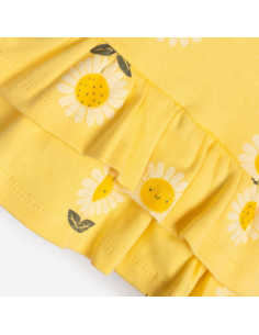 FUNKY FOR BABY Βρεφικό Φόρεμα 2τμχ Κίτρινο 2