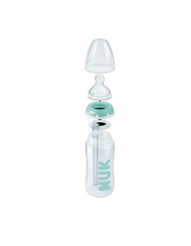 NUK Μπιμπέρο Πλαστικό Anti-Colic Με Θηλή...