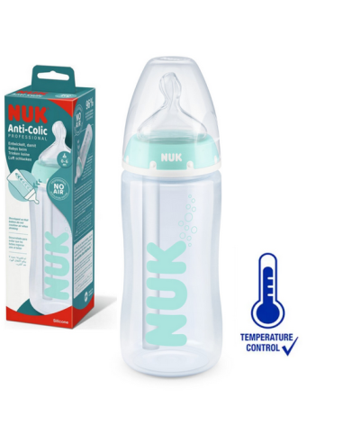 NUK Μπιμπέρο Πλαστικό Anti-Colic Με Θηλή...