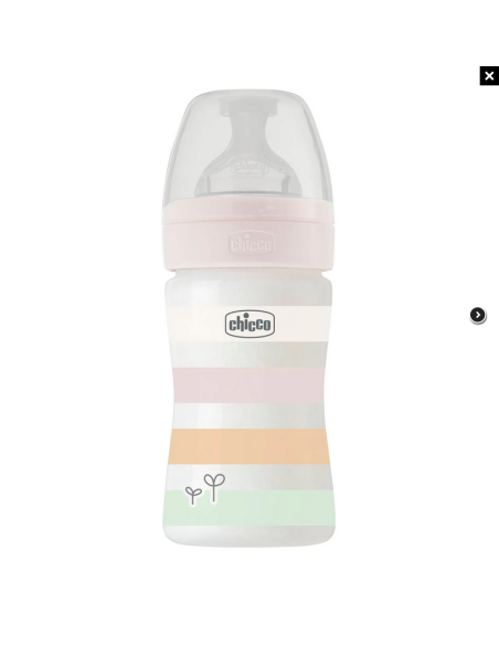 CHICCO Μπιμπερό Πλαστικό Well Being Girl 0m+ 150ml