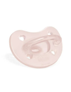 CHICCO Πιπίλα Όλο Σιλικόνη Ροζ 0-6m 2