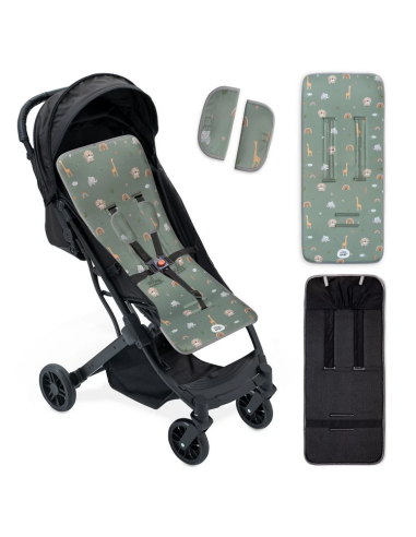 INTERBABY Κάλυμμα για Καρότσι Safari Green