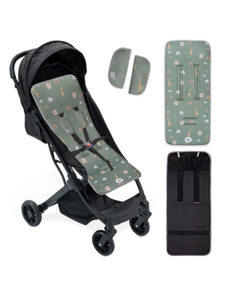 INTERBABY Κάλυμμα για Καρότσι Safari Green