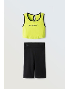 EBITA FASHION Παιδικό Σετ Κολάν 2τμχ Λαχανί