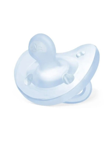CHICCO Πιπίλα Όλο Σιλικόνη Σιέλ 0-6m