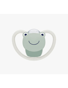 NUK Space Πιπίλα Σιλικόνης Frog 0-6m 1τμχ