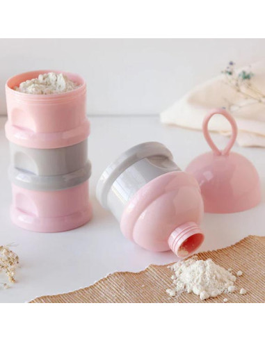 KIOKIDS Δοσομετρητής Γάλακτος 4 Θέσεων Pink