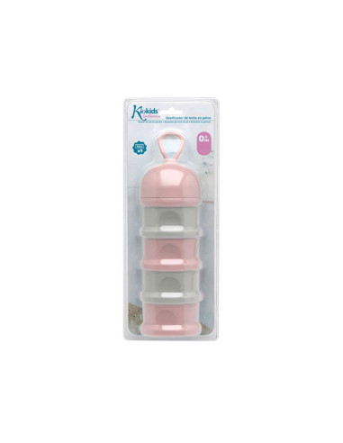 KIOKIDS Δοσομετρητής Γάλακτος 4 Θέσεων Pink