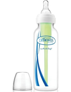 DR BROWNS Μπιμπερό Πλαστικό με Στενό Λαιμό Options 250ml